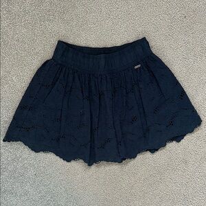 Hollister Navy Blue Skirt